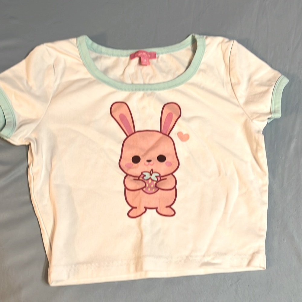 Sugar Thrillz bunny cropped top